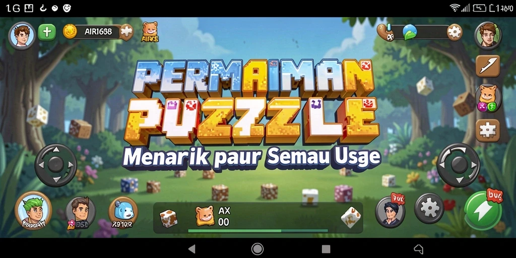 Tampilan gameplay AIR168 yang menantang dan seru.