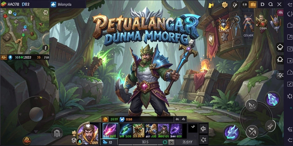 Screenshot utama HAO788 menampilkan gameplay seru MMORPG yang menakjubkan.