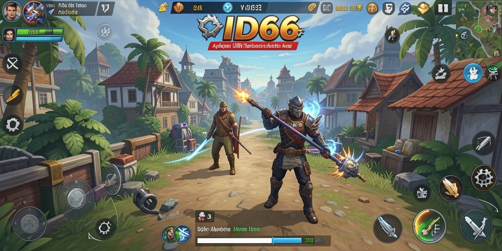 Tampilan utama <strong>ID66</strong> dengan fitur pengingat dan analisis produktivitas.