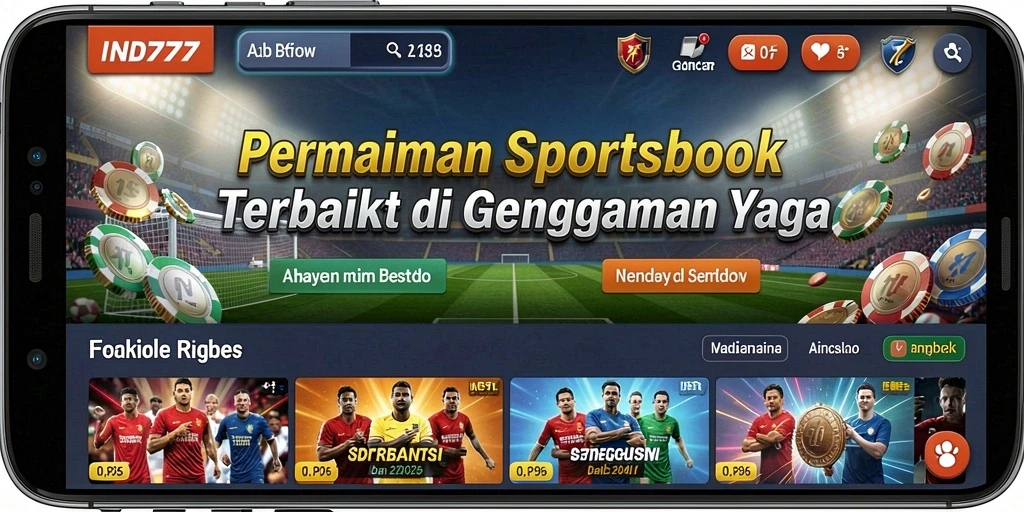 Tangkapan layar IND777 memperlihatkan antarmuka taruhan yang menarik dan interaktif.