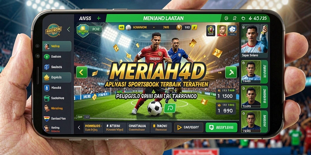 Tampilan gameplay menarik dari aplikasi Sportsbook MERIAH4D.