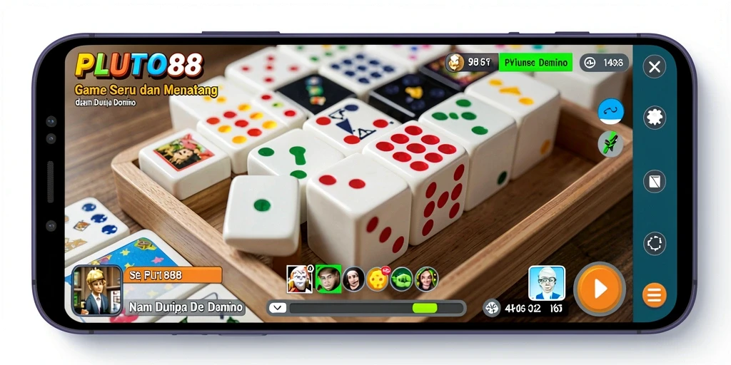 Tampilan gameplay seru dalam PLUTO88 dengan grafis yang memukau.