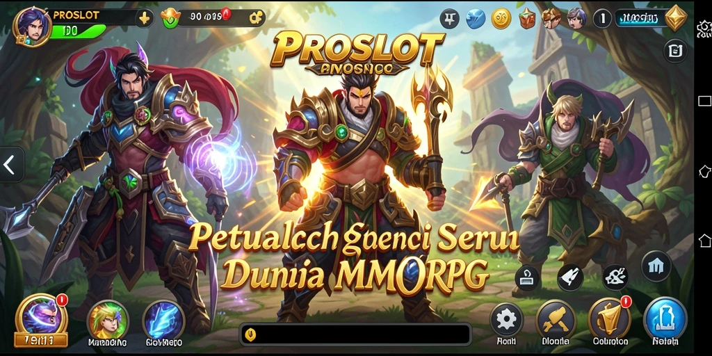 Tampilan gameplay menawan dari PROSLOT dengan petualangan yang seru.