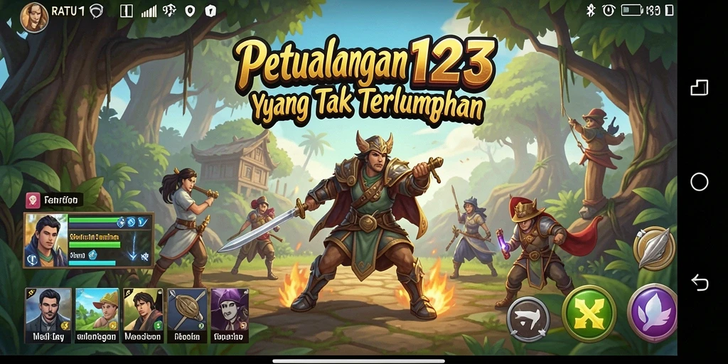 Gameplay seru RATU123 dengan eksplorasi dan tantangan.