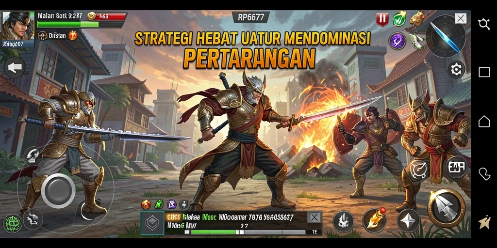 Tampilan gameplay RP6677 yang menakjubkan dan penuh aksi.