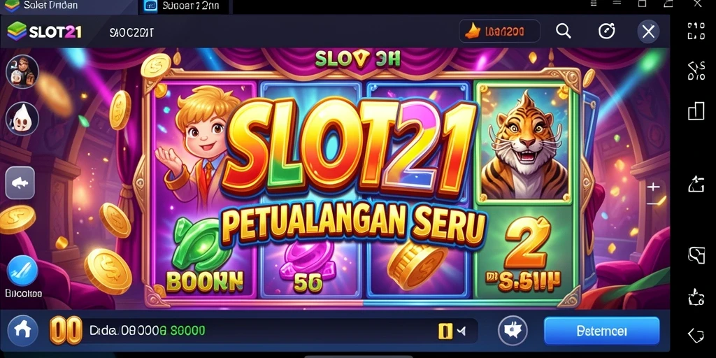 Screenshot gameplay SLOT21 menampilkan petualangan mendebarkan yang seru.