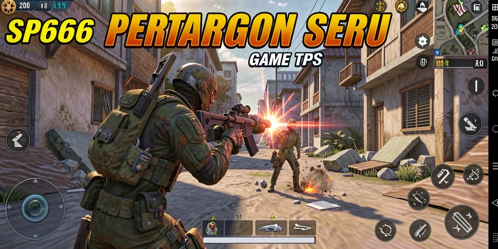 Tangkapan layar dari gameplay seru di SP666.