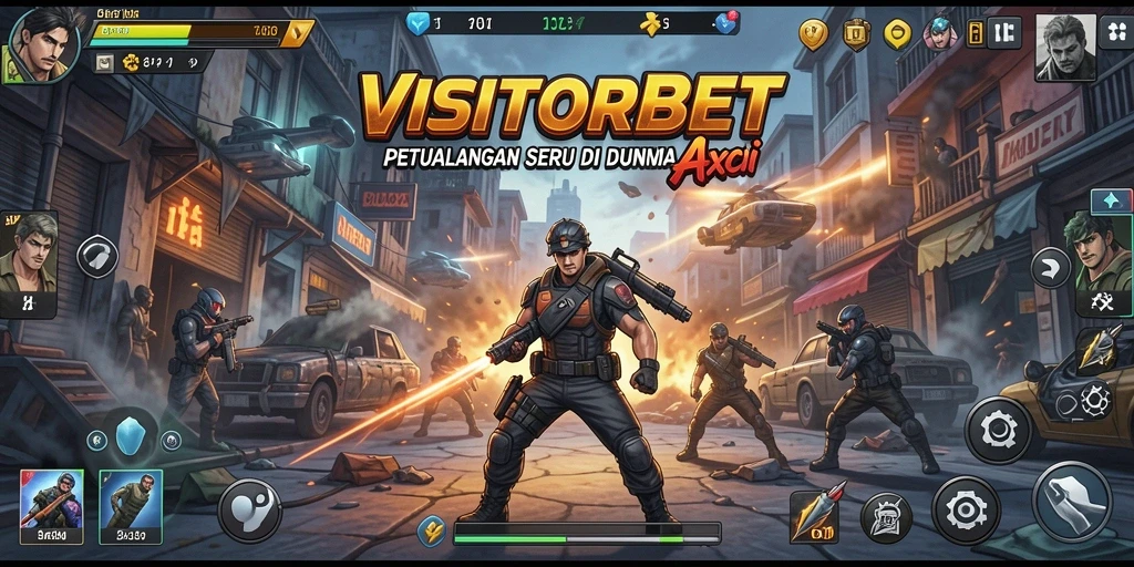 Tampilan gameplay seru dari VISITORBET yang memacu adrenalin.