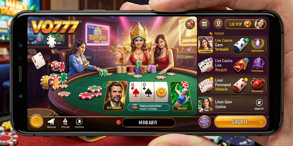 Tampilan gameplay VO777 yang mengasyikkan dan interaktif.