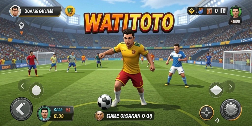 Tampilan gameplay WATITOTO yang seru dan mendebarkan.
